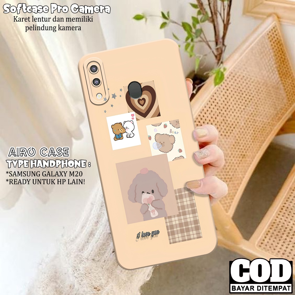 Softcase SAMSUNG GALAXY M20 - Case SAMSUNG GALAXY M20 - Casing SAMSUNG GALAXY M20 -  Kesing SAMSUNG 