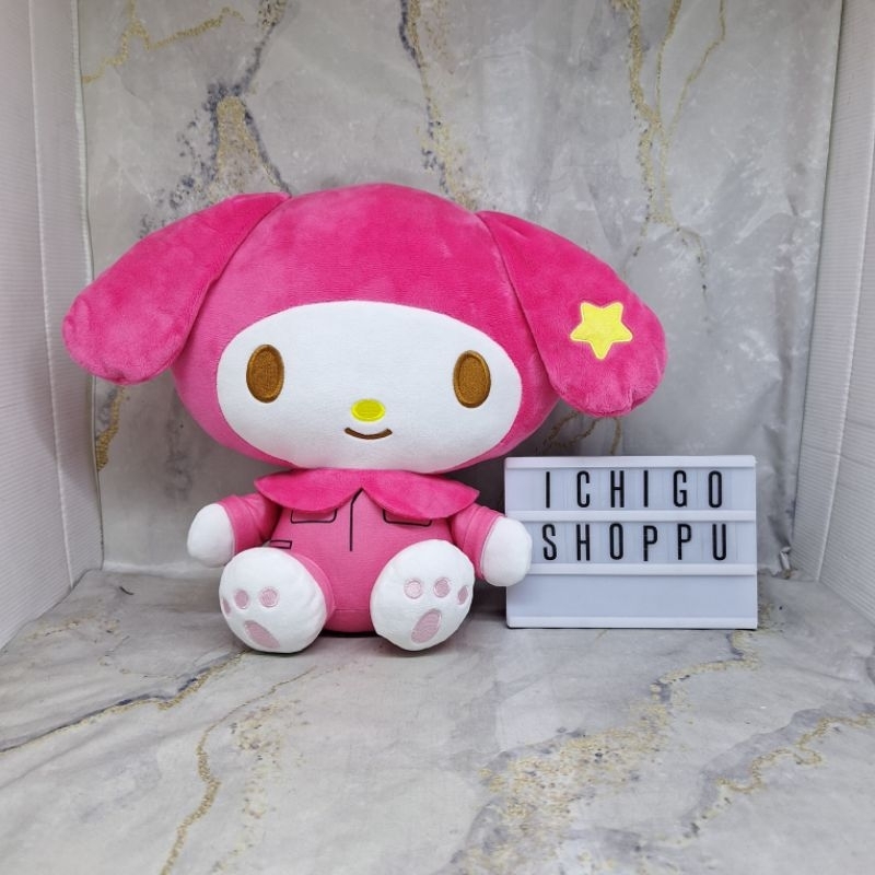 Sanrio Characters My Melody Jumpsuit Coordination BIG Plush Doll EIKOH