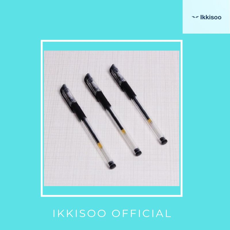 

IKKISOO Pena Bolpen gel 0,5 hitam