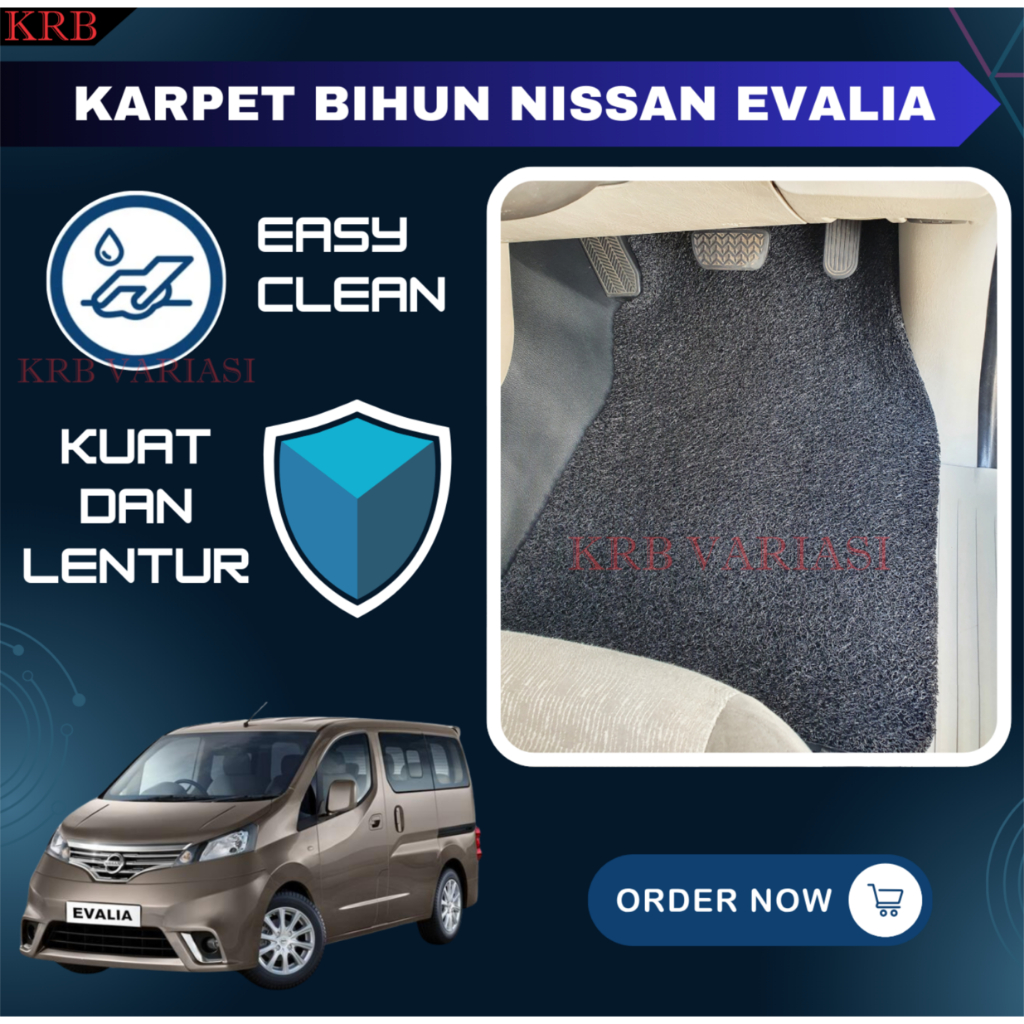 Karpet Lantai Bihun Nissan Evalia Karpet Mie Nissan Evalia Karpet Set Evalia Karpet Evalia Fullset