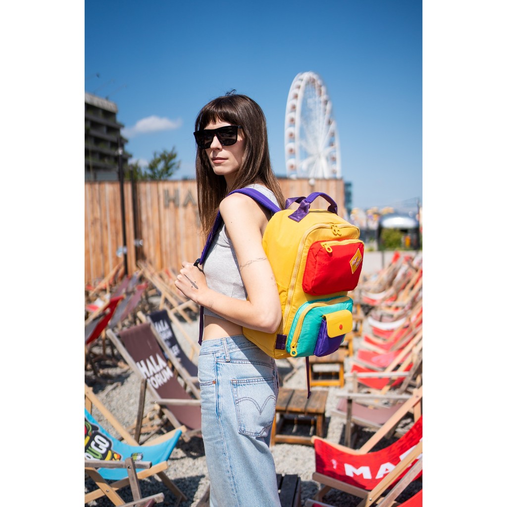 Tas Import Himawari Original Polos, Tas Ransel Himawari, Backpack Himawari Anak Remaja Waterproof - 