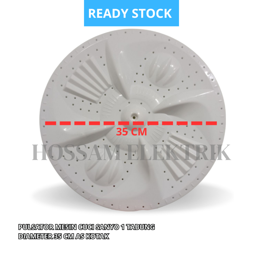 PULSATOR MESIN CUCI SANYO 1 TABUNG DIAMETER 35 CM AS KOTAK