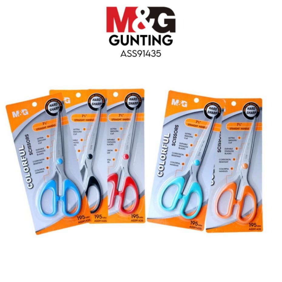 

Gunting Besar M&G #ASS91435 Scissors Colorful 195 mm - Satuan