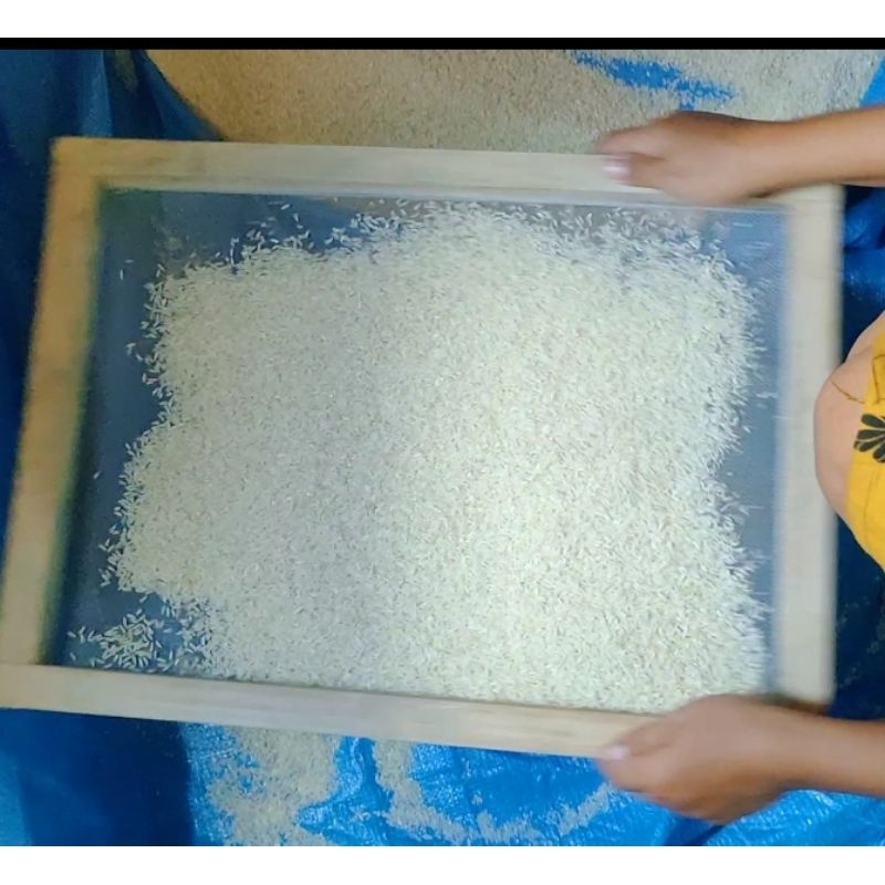 saringan ayakan beras dan kutu beras uk 35cmx50cm