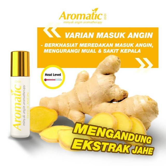AROMATIC MINYAK ANGIN KUNING 1 pcs | Untuk Masuk Angin ( satuan minyak angin aromatic )