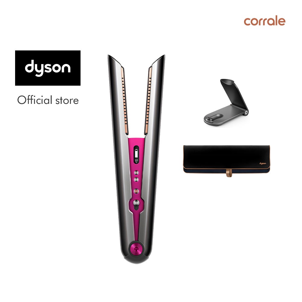 Dyson Corrale ™ Hair Straightener HS07 (Nickel/Fuchsia) - Catokan Rambut