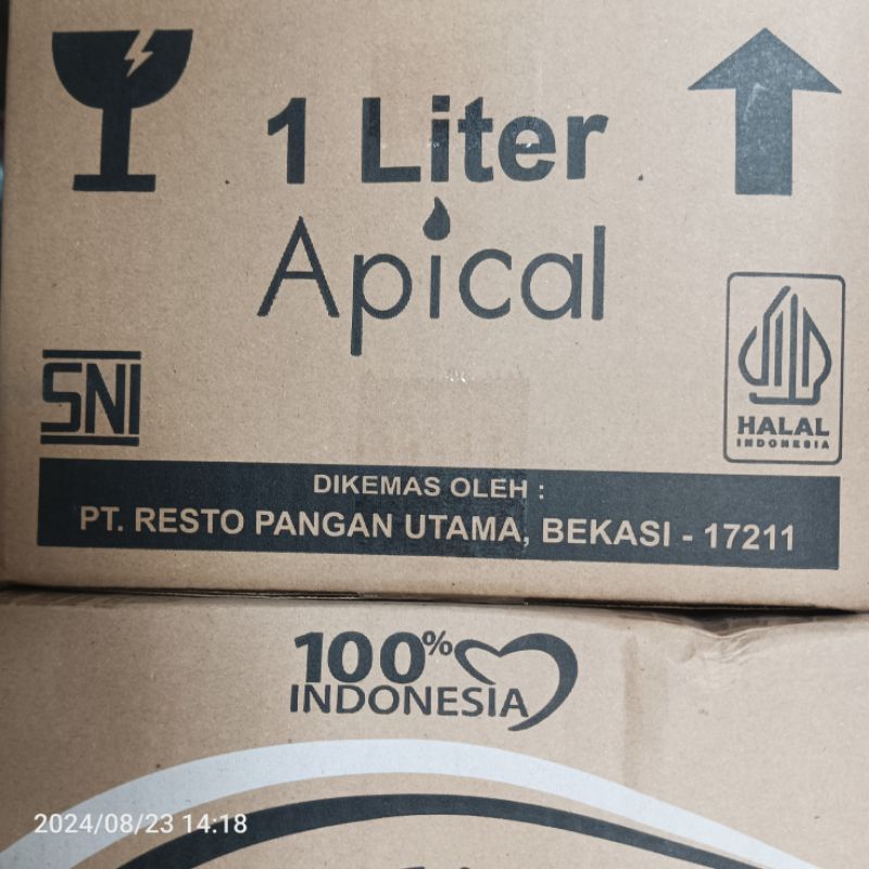 

FLASH SALE FREE ONGKIR GRATIS ONGKIR + DISKON + CASHBACK XTRA MINYAK GORENG APICAL 2L 2 LITER ISI 6 PCS 1L 1 LITER ISI 12 PCS