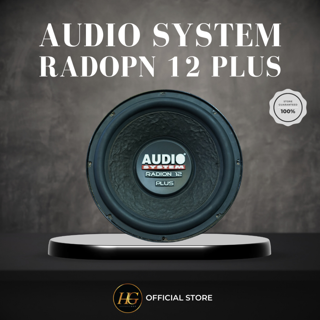 Subwoofer 12 inch AudioSystem Radion 12 Plus (second)