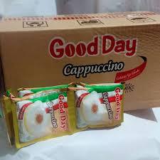 

Good Day Kopi Instan Cappuccino 25g 1DUS/KARTON