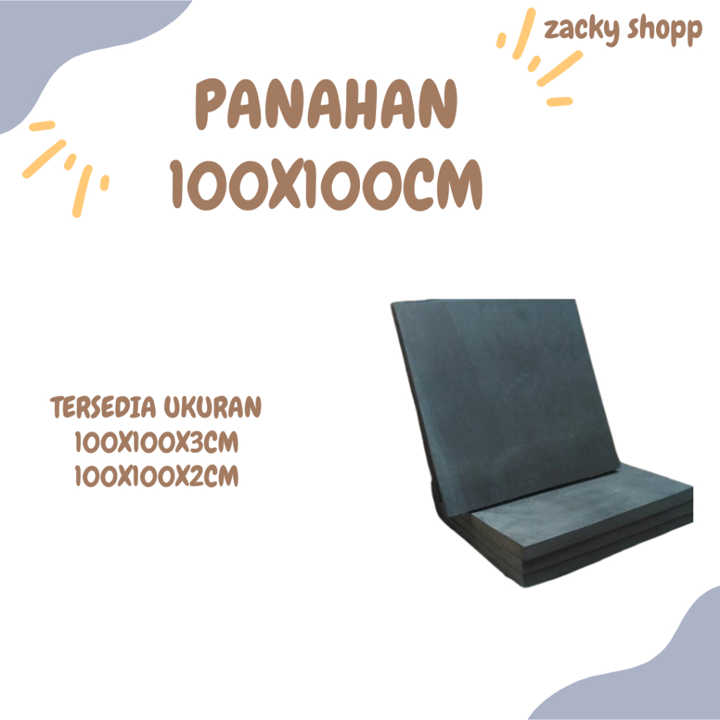 Bantalan Target Panahan Busa Eva 100x100cm - Busa Eva Target Panahan
