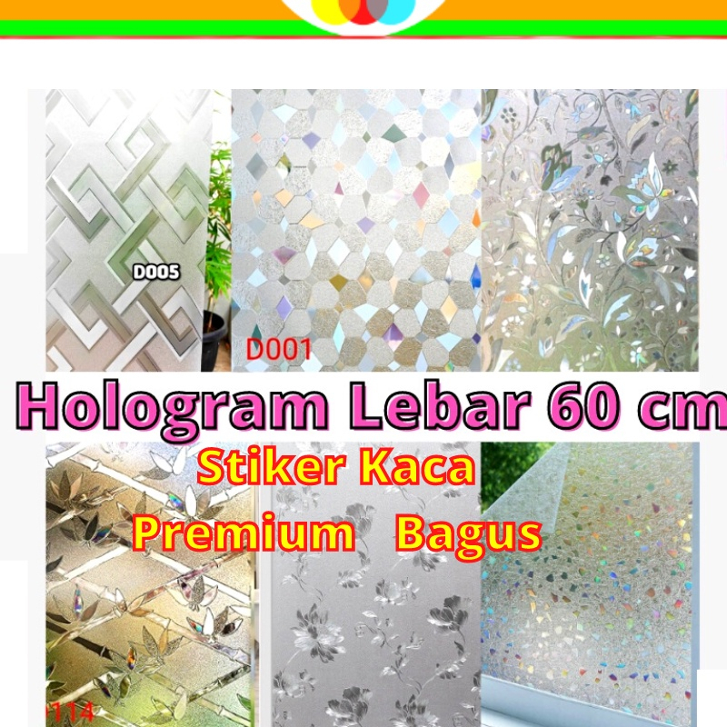SKM STIKER STICKER KACA HOLOGRAM PREMIUM SUNBLAST SANBLAST WALLPAPER WALL WALLPEPER FILM SETIKER GLA