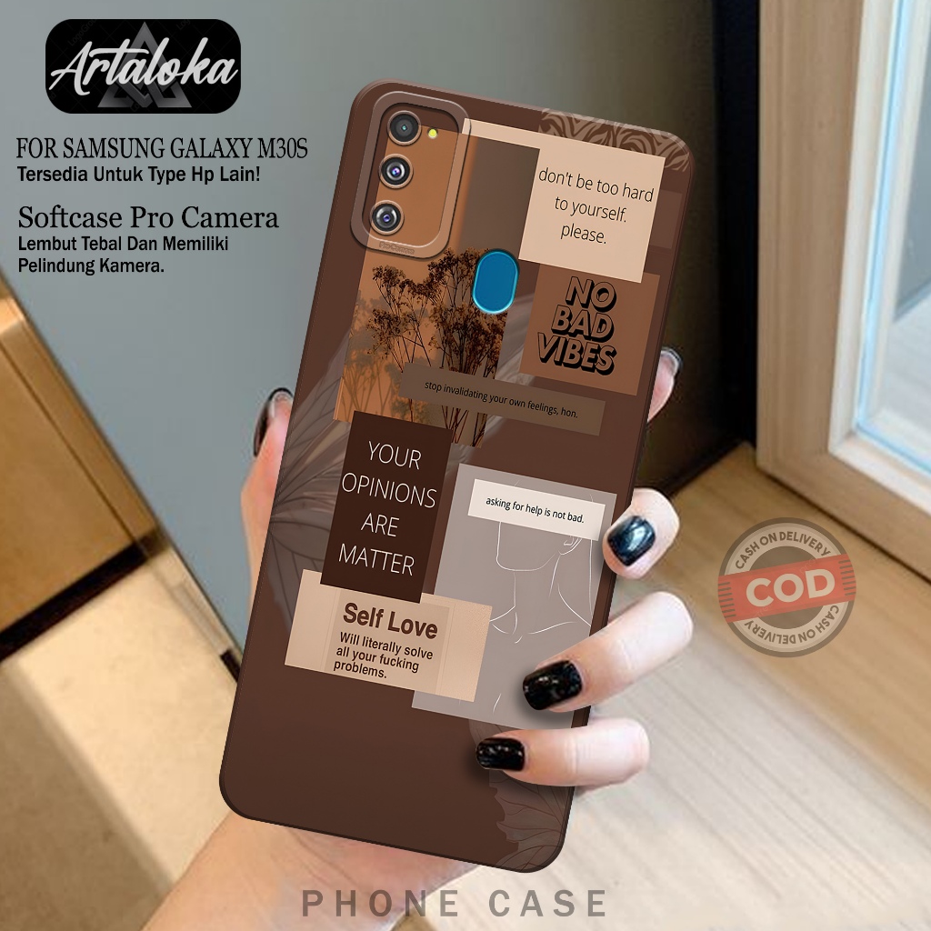 Softcase Hp Samsung Galaxy M30S Fashion Case Aesthetic Case Samsung Galaxy M30S Silikon TPU Pro Came