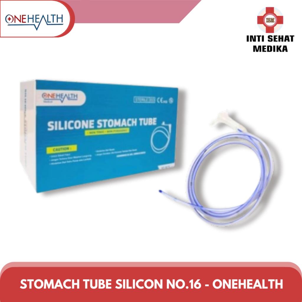 NGT Silicone Stomach Tube No.16 Onehealth / Selang Makan NGT Silicon