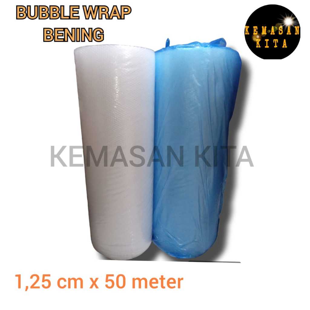 

BUBBLE WRAP 1,25 M X 50 M / PLASTIK BUBBLE WRAP