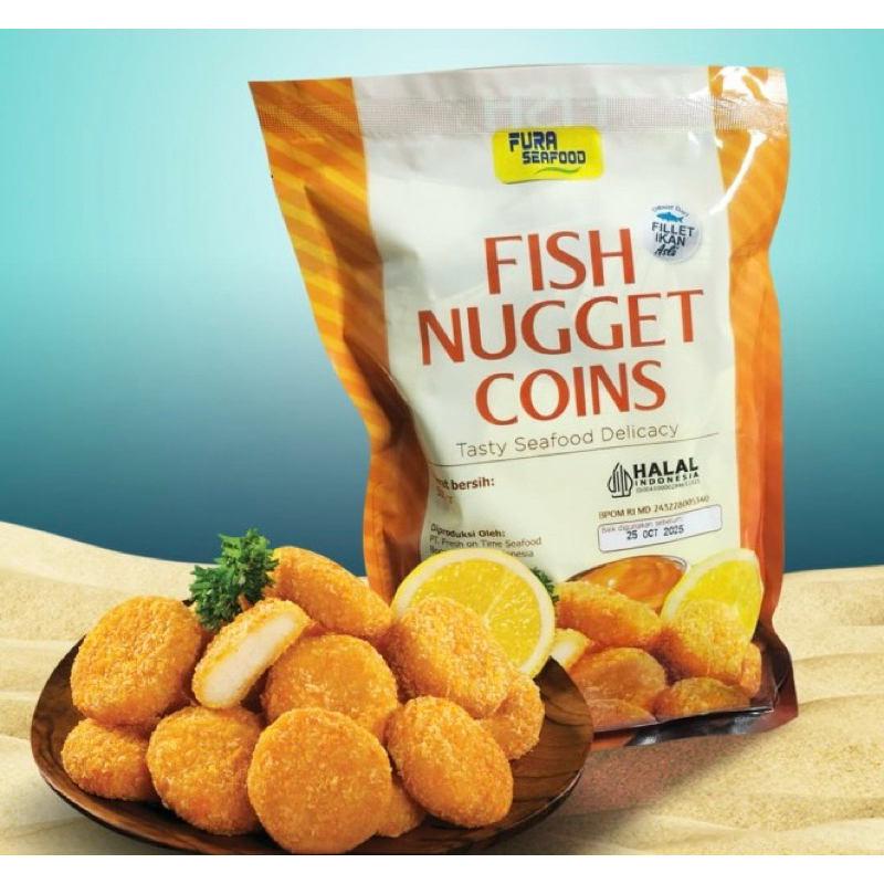 

Fish Nugget Coins 500 gr by Fura Seafood