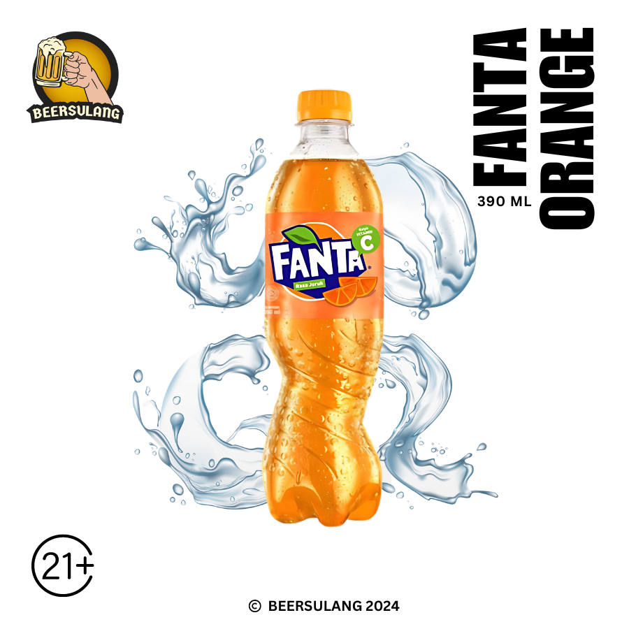 

Fanta Orange Botol 390ml [Beersulang Official Store 100% ORIGINAL]