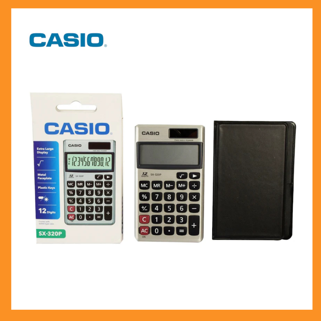 

CASIO Calculator 12 digits SX-320P