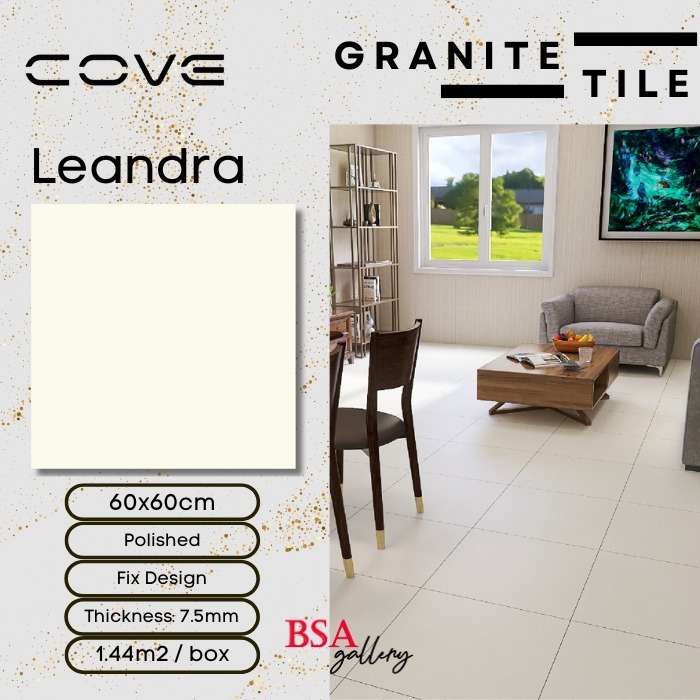 GRANIT COVE LEANDRA 60x60 / GLAZED POLISHED GRANITE TILE