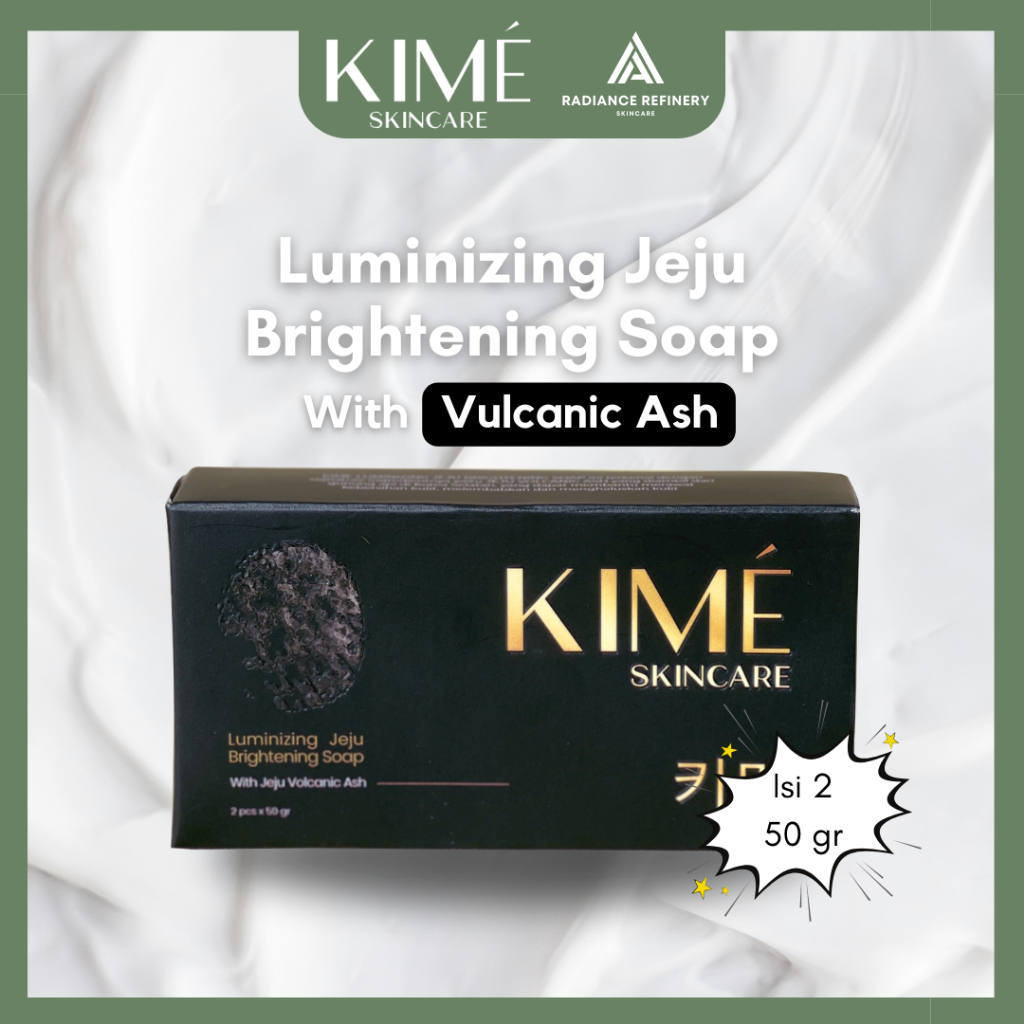 KIME Skincare - Sabun Batang - Pencerah Instan dan Cepat - Sabun Kecantikan - Sabun Korea