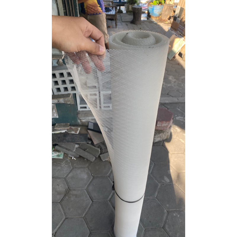 KAWAT NYAMUK VENTILASI PENUTUP KASA ALUMINIUM JARING BAJA ECER METERAN