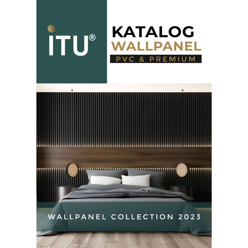 ITU Panel WPC Dinding - Wall panel Partisi Kayu PVC - Wood panel ITU