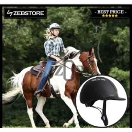 Helm Helmet Pelindung Kepala Berkuda Riding Equestrian Goexplore H004