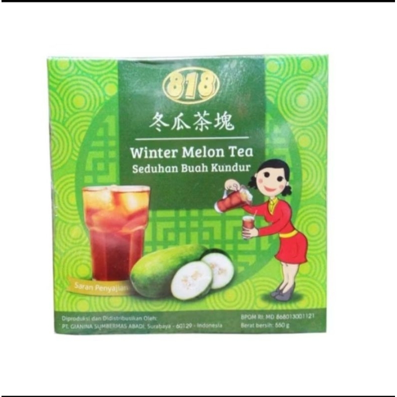 

Winter Melon Tea, Kundur Melon Tea 818