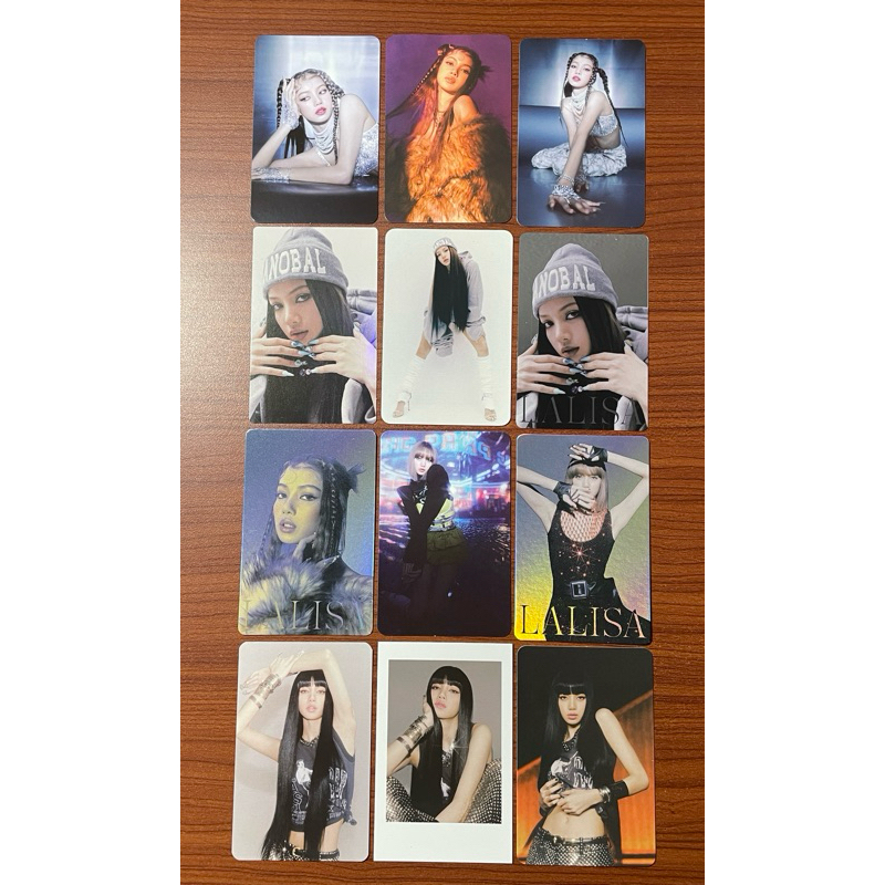 OFFICIAL PHOTOCARD PC LISA LALISA BLACKPINK PART 1