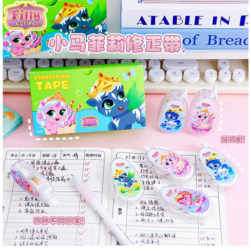 

Tip Ex Little Pony Correction Tape Tip X Roll Cantik Tipe X Untuk Menghapus Tulisan TLD040