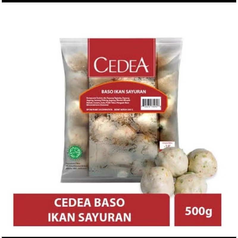 

cedea bakso ikan 500 gr