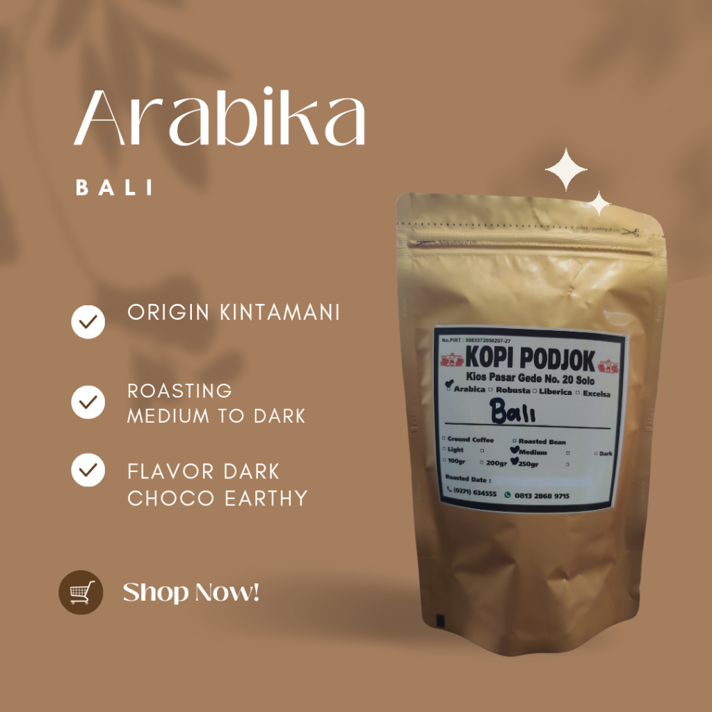 

Kopi Arabika | Kopi Arabika Bali | Kopi Podjok