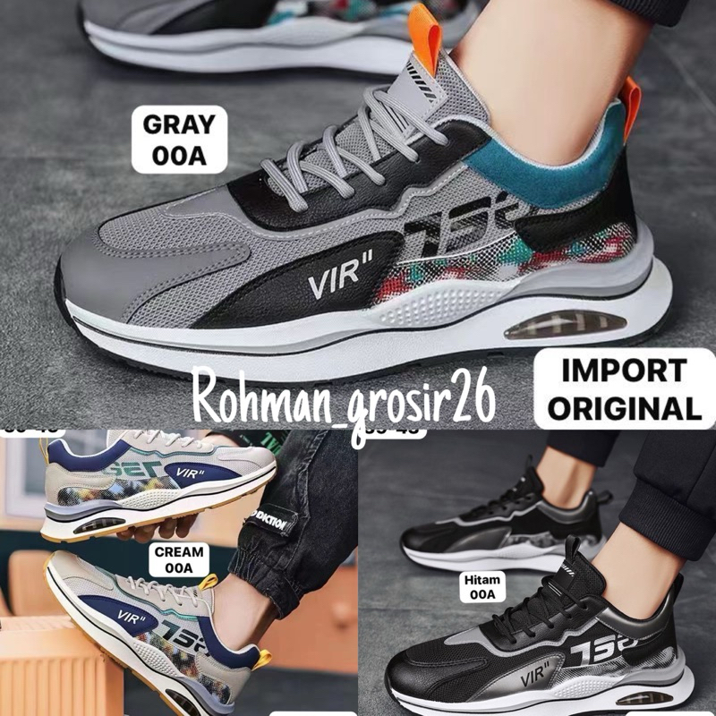 SEPATU SNEAKERS FASHION PRIA DEWASA MERK HIPZO ORIGINAL IMPORT