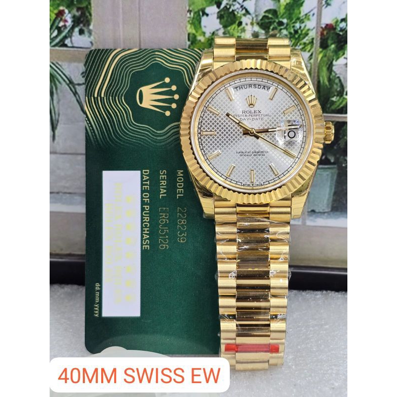 JAM TANGAN ROLEX DAY DATE SWISS EW