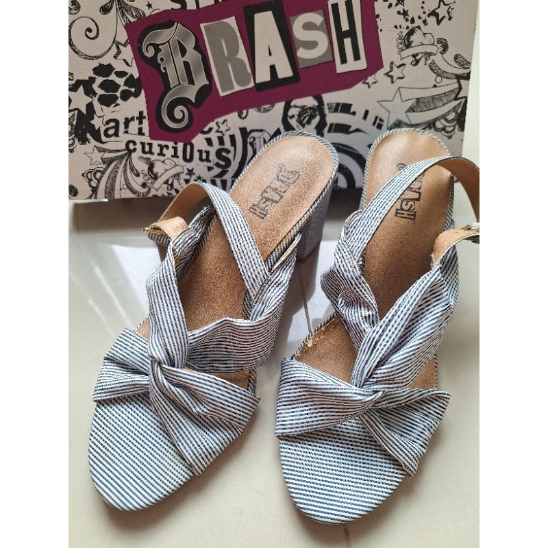 *Preloved* Payless Brash Hanna sepatu block heels size 37,5