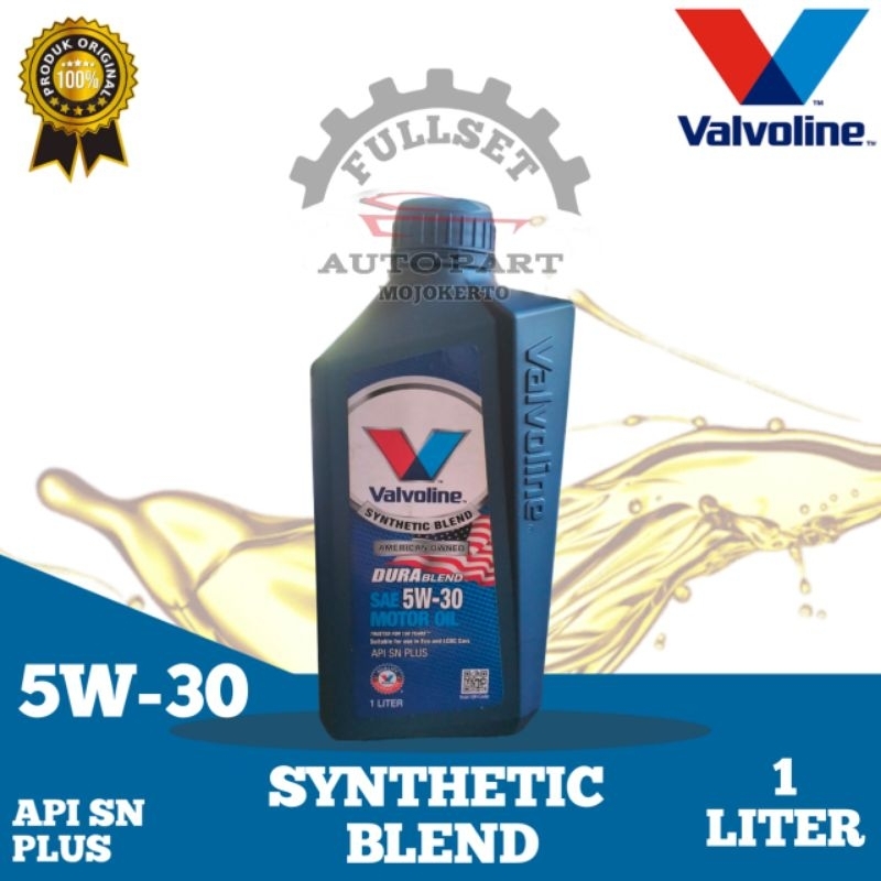 VALVOLINE DURABLEND 5W-30 SYNTHETIC BLEND (1liter)