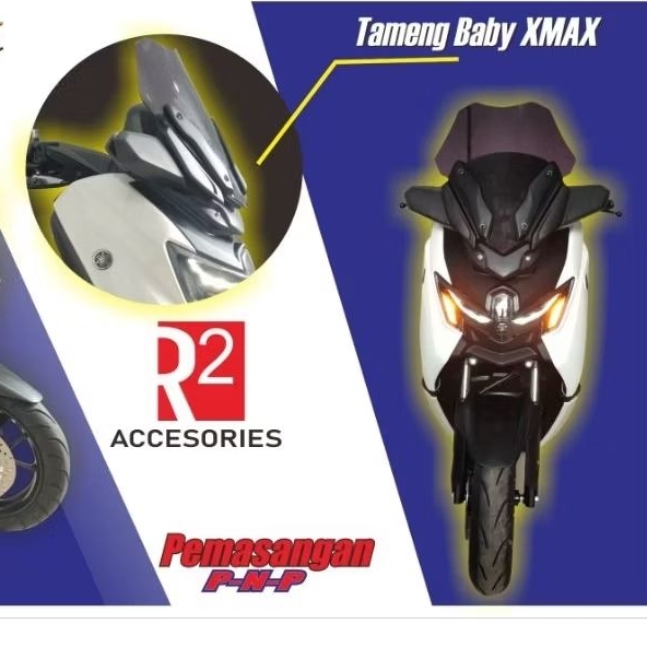 Tameng Windshield Spion Yamaha Nmax Neo/Neo S/Turbo