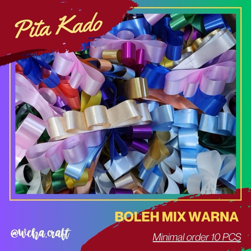 

Pita Kado / Pita Jepang / Hiasan Pita