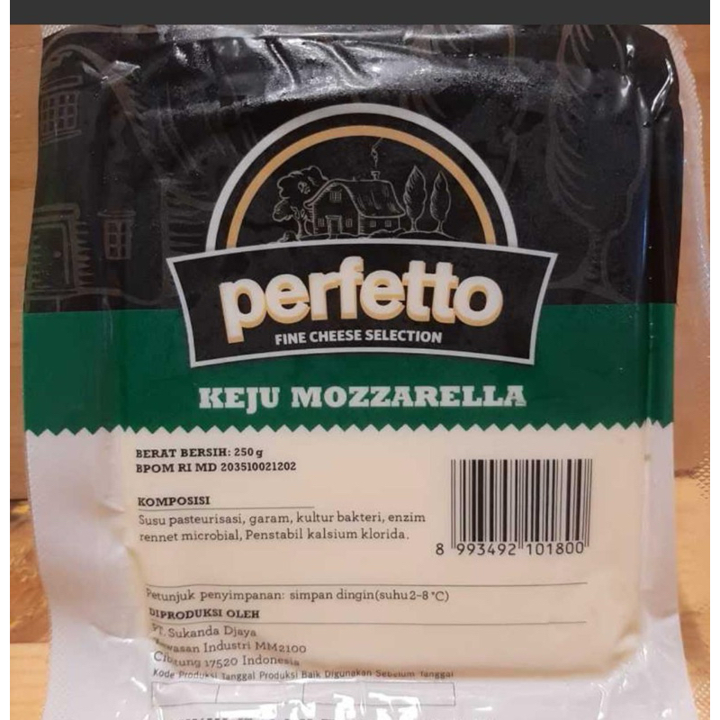 

mozarella perfeto 250 gr