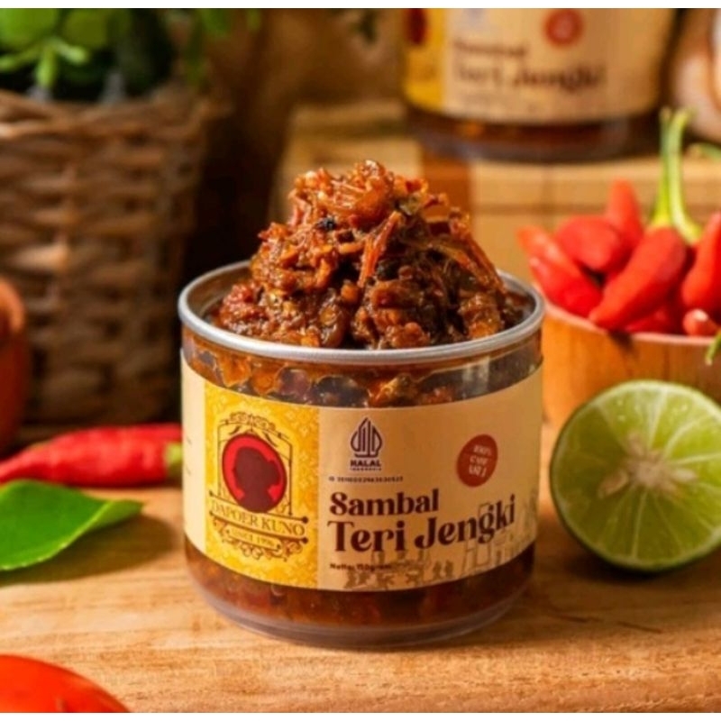 

Sambal Teri Jengki 150gr Dapoer Kuno