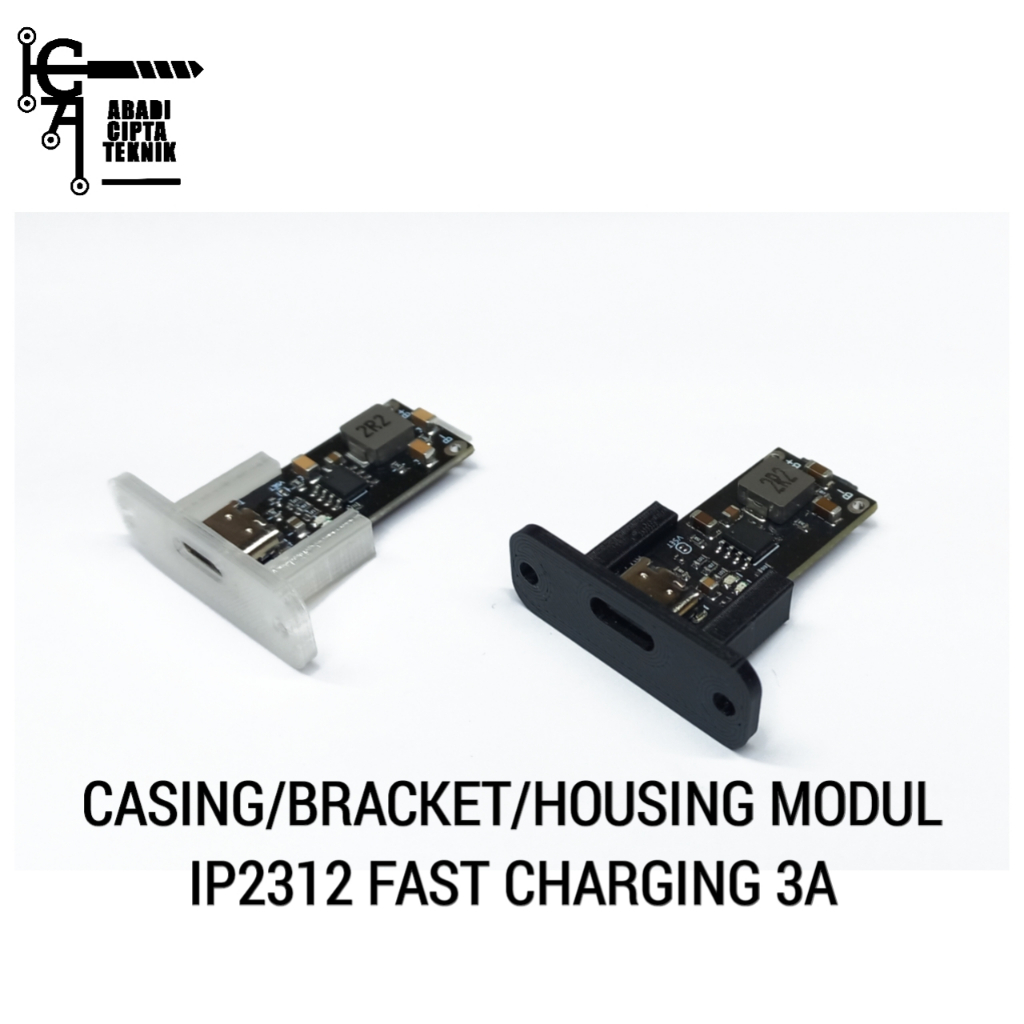 Casing Bracket Housing tutup Modul IP2312 Fast Charging 3A model kotak