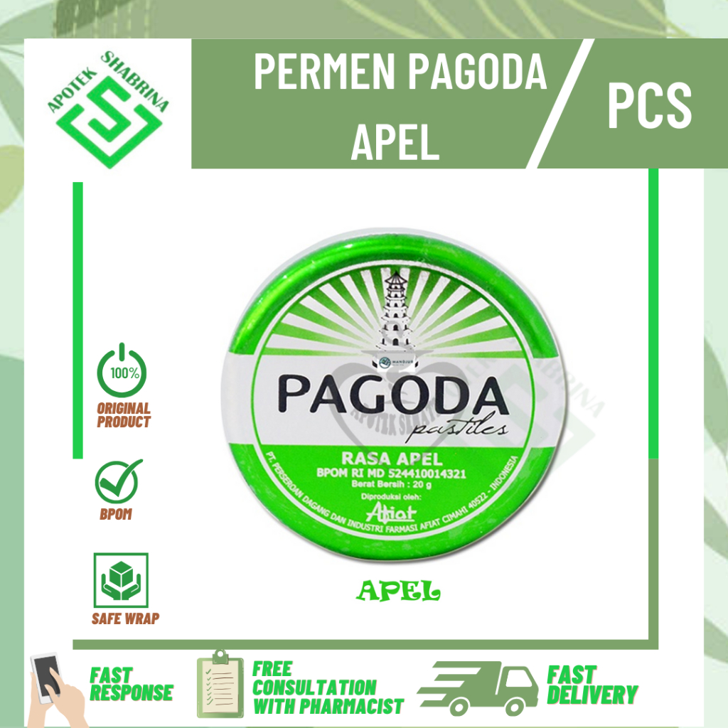 

PAGODA PERMEN RASA APEL