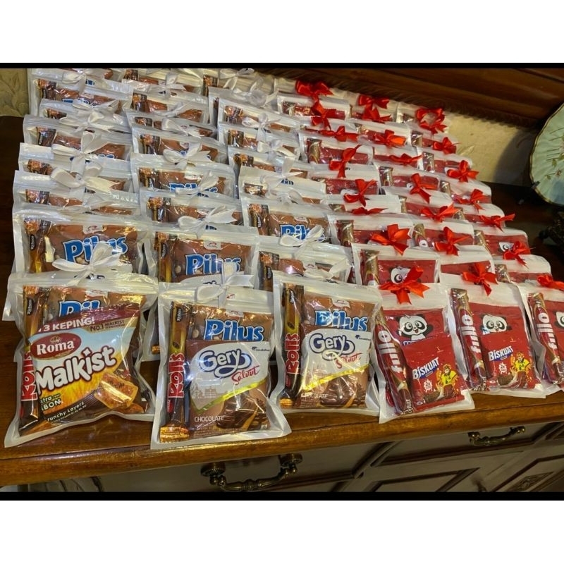 

Mini gift snack / snack ultah / hampers / souvenir dll