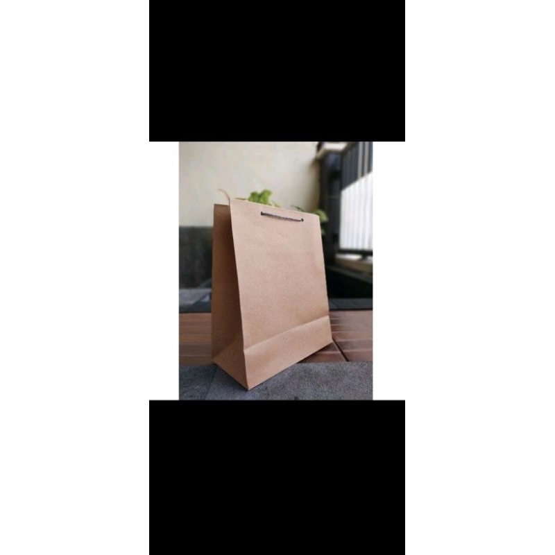 

paperbag R6 20x10x25 polos 100 pcs