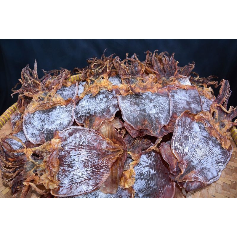 Cumi kering sotong tawar  khas Cilacap