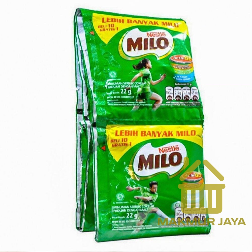 

MILO ACTIV-GO 1 Renteng isi 10 sachet