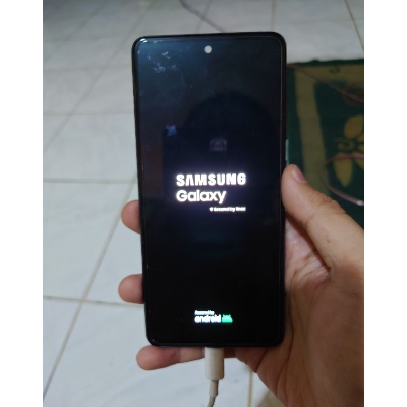 Layar LCD AMOLED Samsung A53 5G original copotan