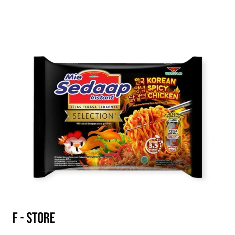 

MIE SEDAAP KOREAN SELECTION MIE INSTANT