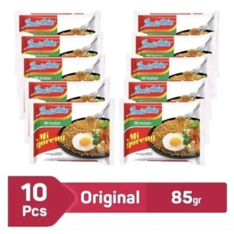 

mie indomie goreng isi 10 pcs