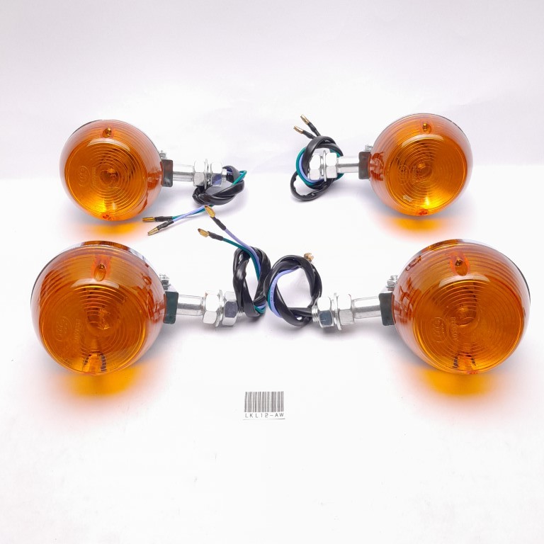 HONDA CB125 CB175 CB200 TWIN XL125 LAMPU SEIN SEN RITING 4 BUAH IMPORT