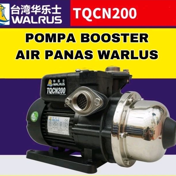 Pompa Pendorong Air Panas Walrus TQCN200 Pompa dorong Water Heater